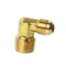 Thrifco Plumbing No. 49 3/8 Inch x 1/2 Inch Brass Flare MIP 90 Elbow 4401155 - alternate 2